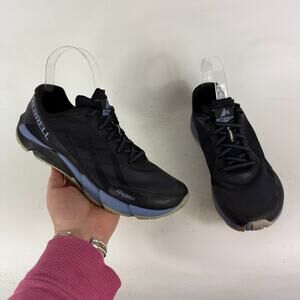 Merrell Bare Access Flex Athletic Womens 8 Black Lace-Up Low Top Running Sneaker